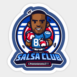 Victor Cruz Salsa Club Sticker